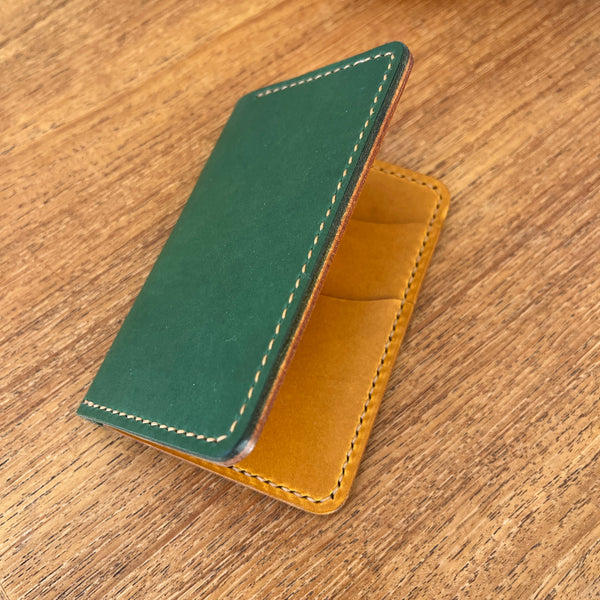 BI-FOLD - GREEN + YELLOW