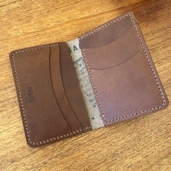 BI-FOLD - BROWN PUEBLO + BROWN