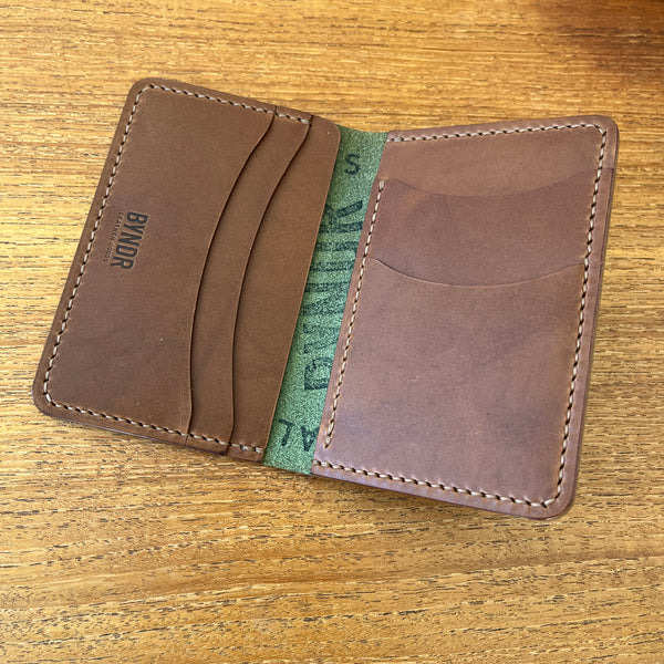 BI-FOLD - GREEN + BROWN