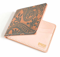 6-Pocket Billfold - Natural Paisley